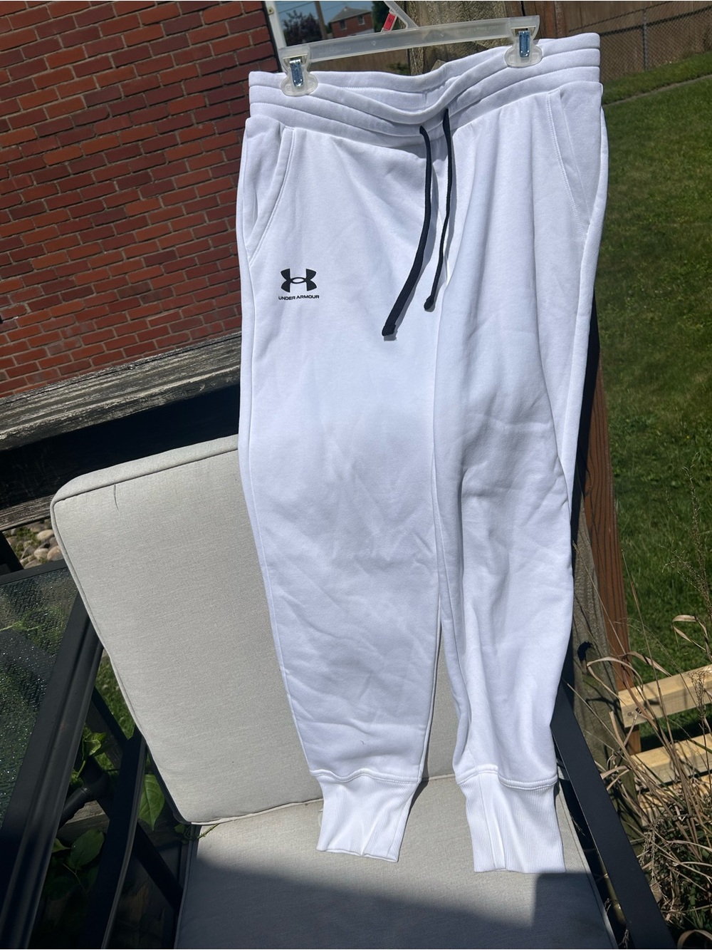 Under Armour White joggers